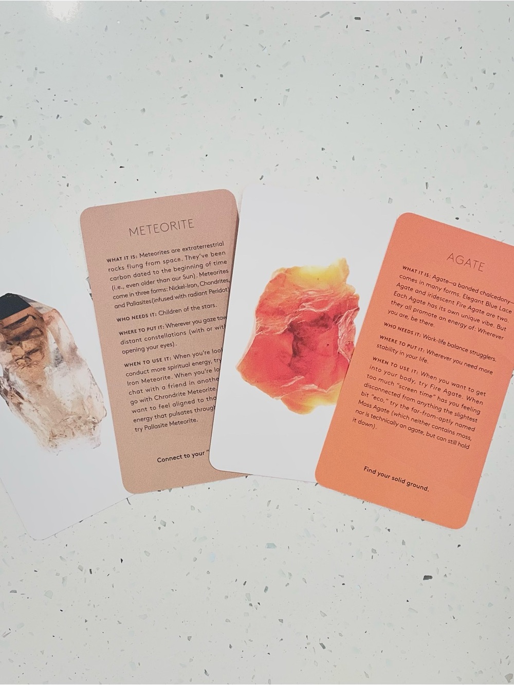 Crystals Oracle Deck